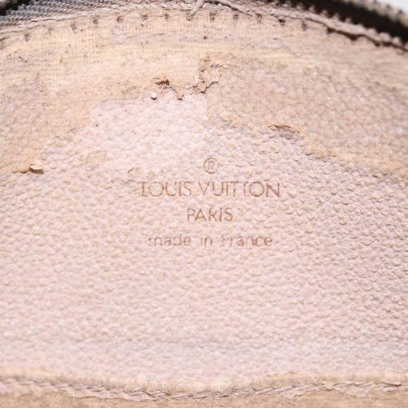 LOUIS VUITTON Monogram Trousse Demi Ronde Cosmetic Pouch M47520 LV Auth 78013 - Picture 9 of 16